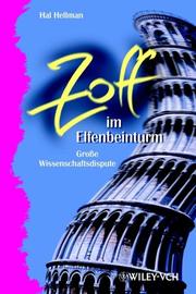 Cover of: Zoff Im Elfenbeinturm