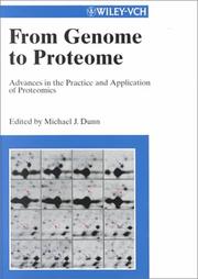 Cover of: From Genome To Proteome: Advaances in the Practice and Application of Proteomics