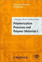 Cover of: Polymerization Processes and Polymer Materials I (Macromolecular Symposia)