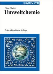 Cover of: Umweltchemie