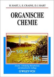 Cover of: Organische Chemie by Harold Hart