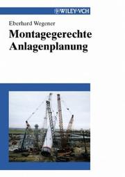 Cover of: Montagegerechte Anlagenplanung (Vom Wasser)