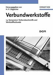 Cover of: Verbundwerkstoffe (Methods and Principles in Medicinal Chemistry)