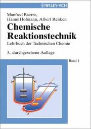 Cover of: Chemische Reaktionst. 3 Auflage