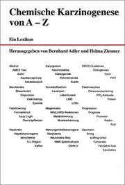 Cover of: Chemische Karzinogenese Von A - Z: Ein Lexikon