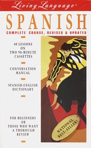 Cover of: Living Spanish, Revised (cass/book): The Complete Living Language Course (Living Language Basic-Intermediate) by Irwin Stern