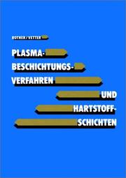 Cover of: Plasmabeschichtungsverfahren Und Hartstoffschichten
