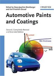 Cover of: Automotive Paints and Coatings | 