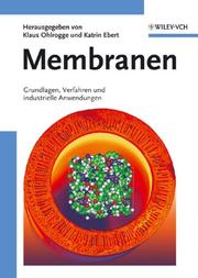 Cover of: Membranen