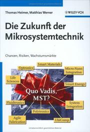 Cover of: Die Zukunft Der Mikrosystemtechnik