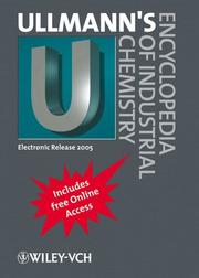 Ullmann's Encyclopedia of Industrial Chemistry by Wiley-VCH