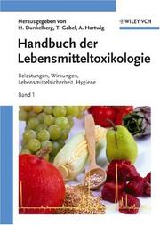 Cover of: Handbuch Der Lebensmitteltoxikologie