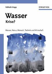 Cover of: Wasser-krise?
