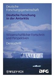 Cover of: Deutsche Forschung in Der Antarktis