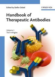 Cover of: Handbook of Therapeutic Antibodies by Stefan Dübel