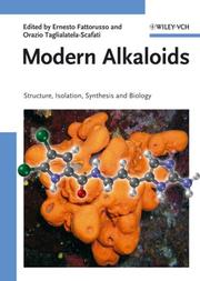 Cover of: Modern Alkaloids by 