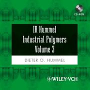 Cover of: IR Hummel Industrial Polymers Volume 3 by Dieter O. Hummel
