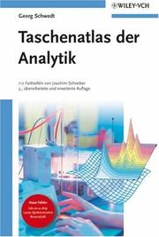 Cover of: Taschenatlas Der Analytik by G. Schwedt, Georg Schwedt, Joachim Schreiber