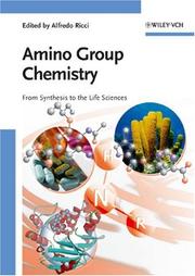 Cover of: Amino Group Chemistry by Alfredo Ricci, Alfredo Ricci