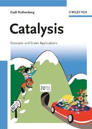Cover of: Catalysis by Gadi Rothenberg