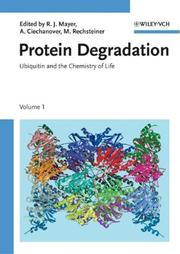 Cover of: Protein Degradation Series, 4 Volume Set (Protein Degradation)