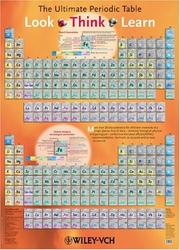 Cover of: The Ultimate Periodic Table - Look - Think - Learn by Ekkehard Fluck, Klaus G. Heumann