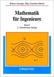 Cover of: Mathematik Für Ingenieure Band 2