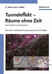 Cover of: Tunneleffekt by Gunther Nimtz, Astrid Haibel