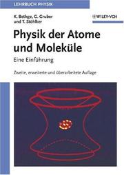 Cover of: Physik Der Atome Und Molekule