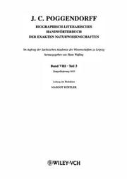 Cover of: Biographisch-Literarisches Handworterbuch Der Exakten Naturwissenschaften by 