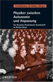 Cover of: Physiker Zwischen Autonomie Und Anpassung