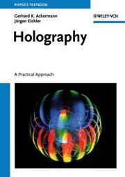 Cover of: Holography by Gerhard K. Ackermann, Jürgen Eichler