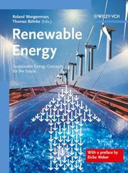 Cover of: Renewable Energy by 