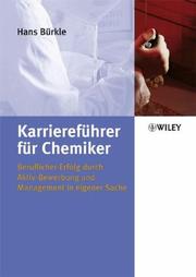Cover of: Karrierefuhrer Für Chemiker