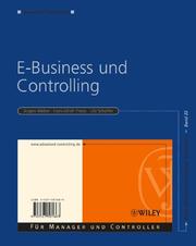 Cover of: E-Business Und Controlling