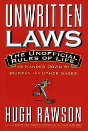 Unwritten Laws by Hugh Rawson
