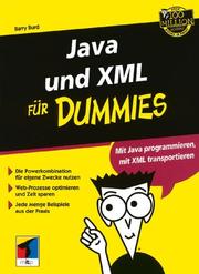 Cover of: Java Und XML Für Dummies by Barry Burd