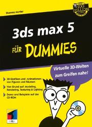 Cover of: 3ds Max 5 Für Dummies by Shamms Mortier