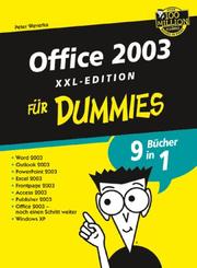 Cover of: Office 2003 Fur Dummies, XXL-Edition (Fur Dummies)