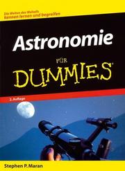 Cover of: Astronomie Für Dummies