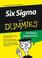 Cover of: Six Sigma Fur Dummies