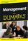 Cover of: Management Fur Dummies