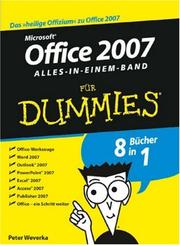 Cover of: Office 2007 Fur Dummies