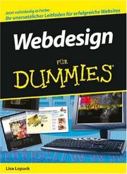 Cover of: Webdesign Für Dummies by Lisa Lopuck