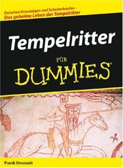 Cover of: Tempelritter Für Dummies by Frank Onusseit