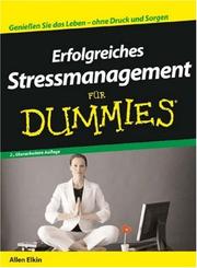 Cover of: Erfolgreiches Stressmanagement Für Dummies