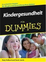 Cover of: Kindergesundheit Fur Dummies
