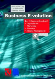 Cover of: Business E-volution.