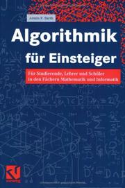 Cover of: Algorithmik für Einsteiger.