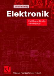 Cover of: Elektronik. Einführung für alle Studiengänge